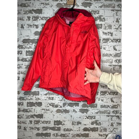 The North face | women bright colored rain coat with hood - Picture 12 of 13